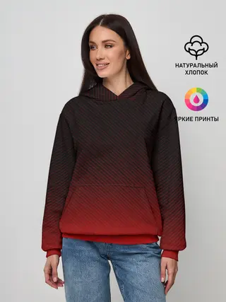 Женское худи / RED CARBON