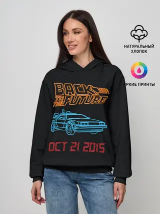 Женское худи / Back to the future_10