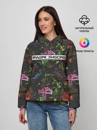 Женское худи / Imagine Dragons Ink