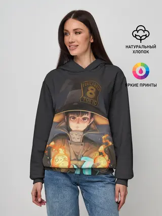 Женское худи / enenno shouboutai Fire Force