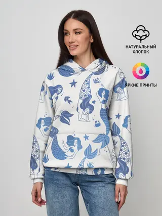 Женское худи / Мир русалок
