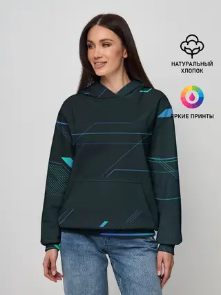 Женское худи / Modern Geometry