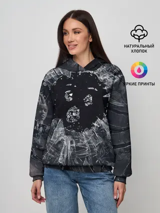 Женское худи / ЧЕРНОЕ ЗЕРКАЛО