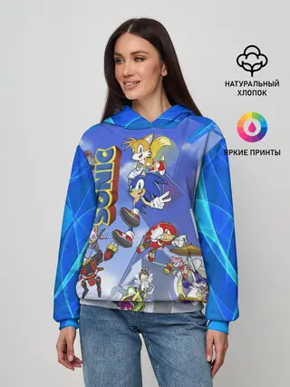 Женское худи / Sonic