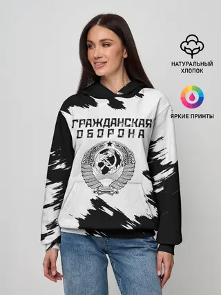 Женское худи / Гражданская оборона