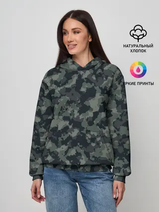 Женское худи / Камуфляж