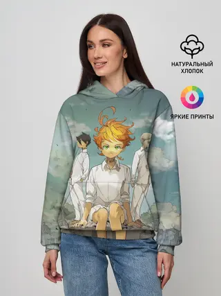 Женское худи / The Promised Neverland