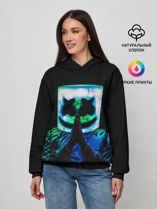 Женское худи / Marshmello
