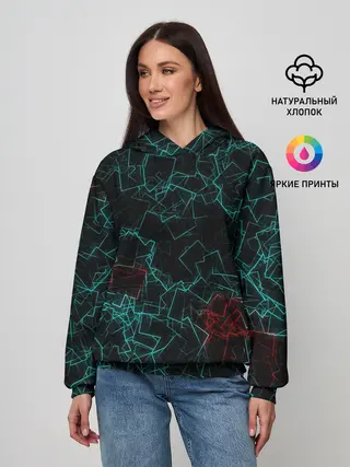 Женское худи / текстура