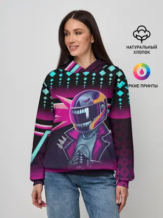 Женское худи / НЕОНОВЫЙ ГОНЩИК