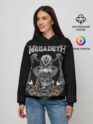 Женское худи / Megadeth