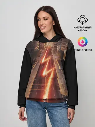 Женское худи / The Flash