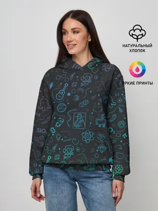 Женское худи / Логотипы