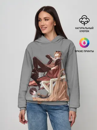 Женское худи / Дазай и Чуя
