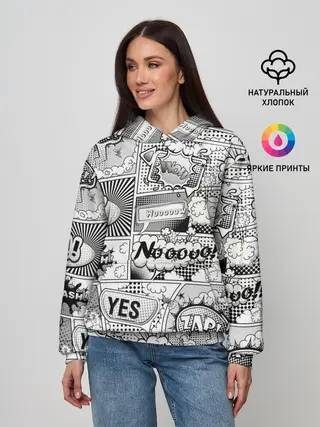 Женское худи / COMICS ART
