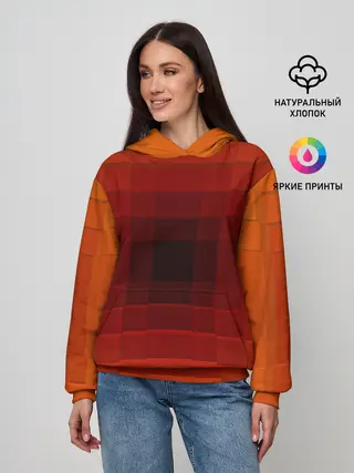 Женское худи / оптическая иллюзия