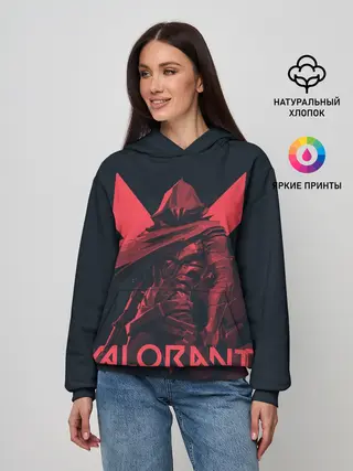 Женское худи / VALORANT OMEN