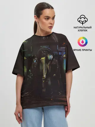 Женская футболка оверсайз / MARKUL