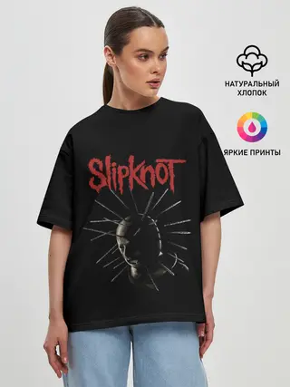 Женская футболка оверсайз / CRAIG JONES | SLIPKNOT
