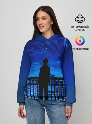 Женское худи / Аниме ночь