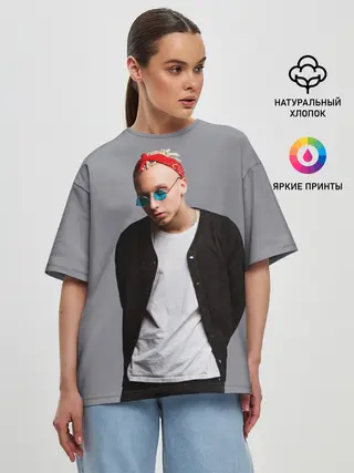 Женская футболка оверсайз / T-Fest