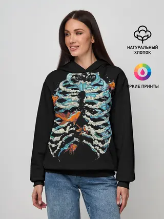 Женское худи / Ребра из Воды