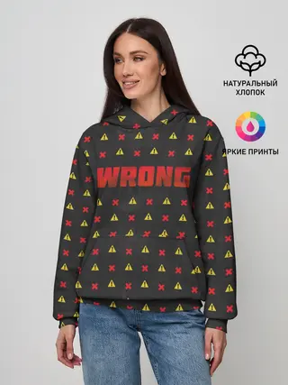 Женское худи / Wrong|Назар