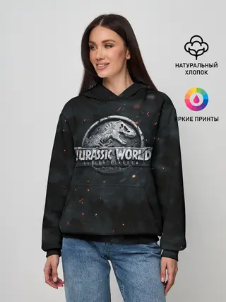 Женское худи / Мир Юрского Периода