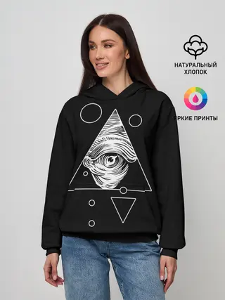 Женское худи / Всевидящее око