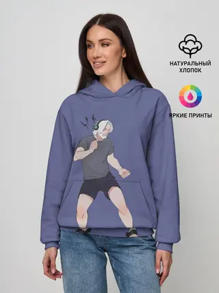 Женское худи / Хэнк танцует