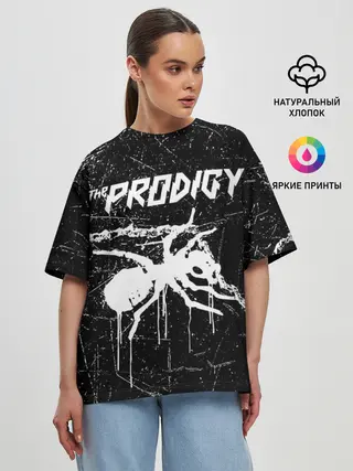 Женская футболка оверсайз / THE PRODIGY.