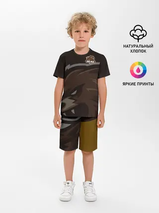 Детская пижама с шортами / Форма Bear