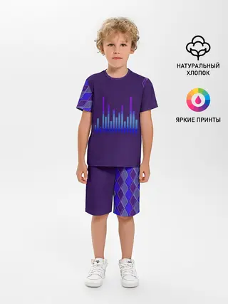 Детская пижама с шортами / Эквалайзер