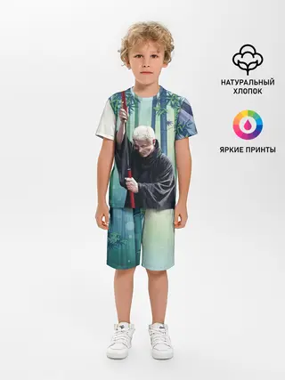 Детская пижама с шортами / Слепой самурай Затойчи