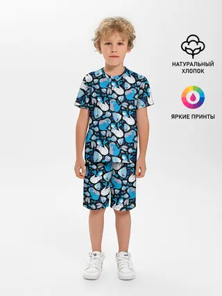 Детская пижама с шортами / Русалки