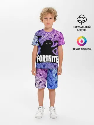 Детская пижама с шортами / ЪУЪ FORTNITE
