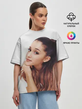 Женская футболка оверсайз / Ariana Grande