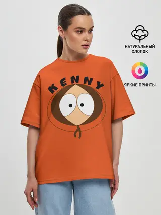 Женская футболка оверсайз / KENNY