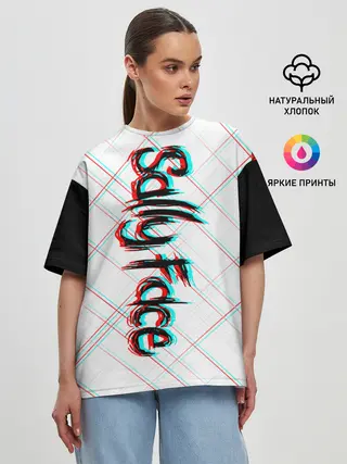 Женская футболка оверсайз / SALLY FACE.