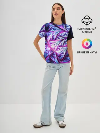 Женская базовая футболка / FRACTAL COLLECTION