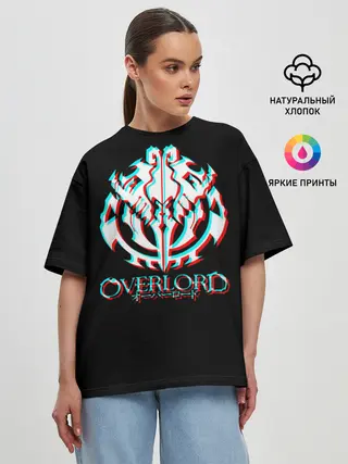 Женская футболка оверсайз / Overlord