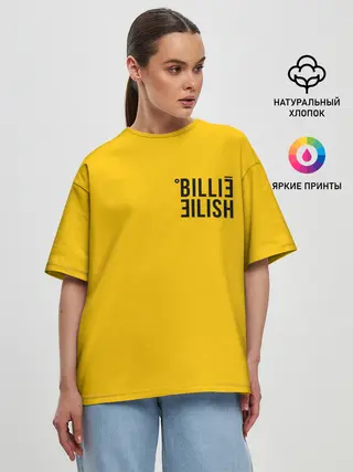 Женская футболка оверсайз / BILLIE EILISH