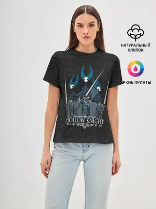 Женская базовая футболка / Hollow Knight