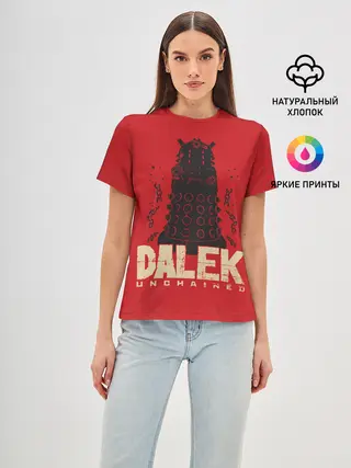 Женская базовая футболка / Dalek