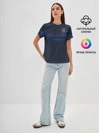 Женская базовая футболка / FC Chelsea | Retro #2