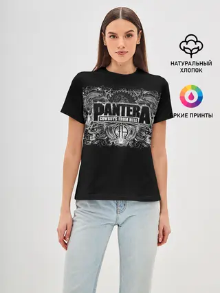Женская базовая футболка / PANTERA.