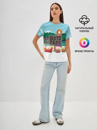 Женская базовая футболка / ЮЖНЫЙ ПАРК | SOUTH PARK