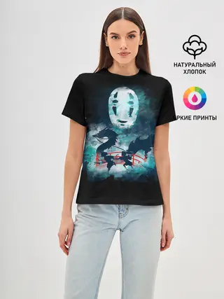 Женская базовая футболка / Бог быстрой янтарной реки