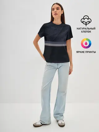 Женская базовая футболка / Минимализм