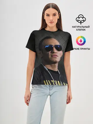Женская базовая футболка / EL CUCUY Tony Ferguson